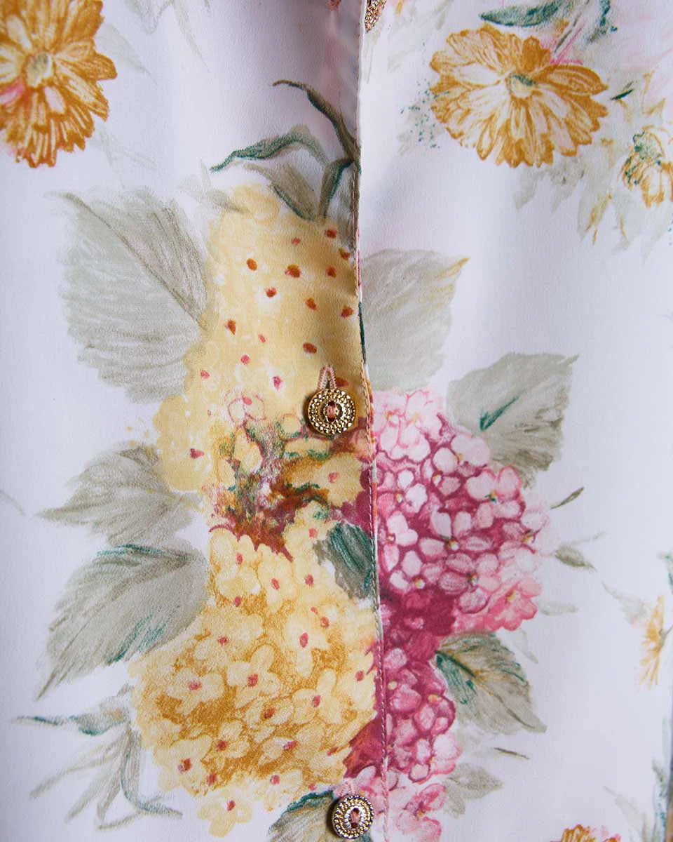 Camicia vintage floreale anni '80