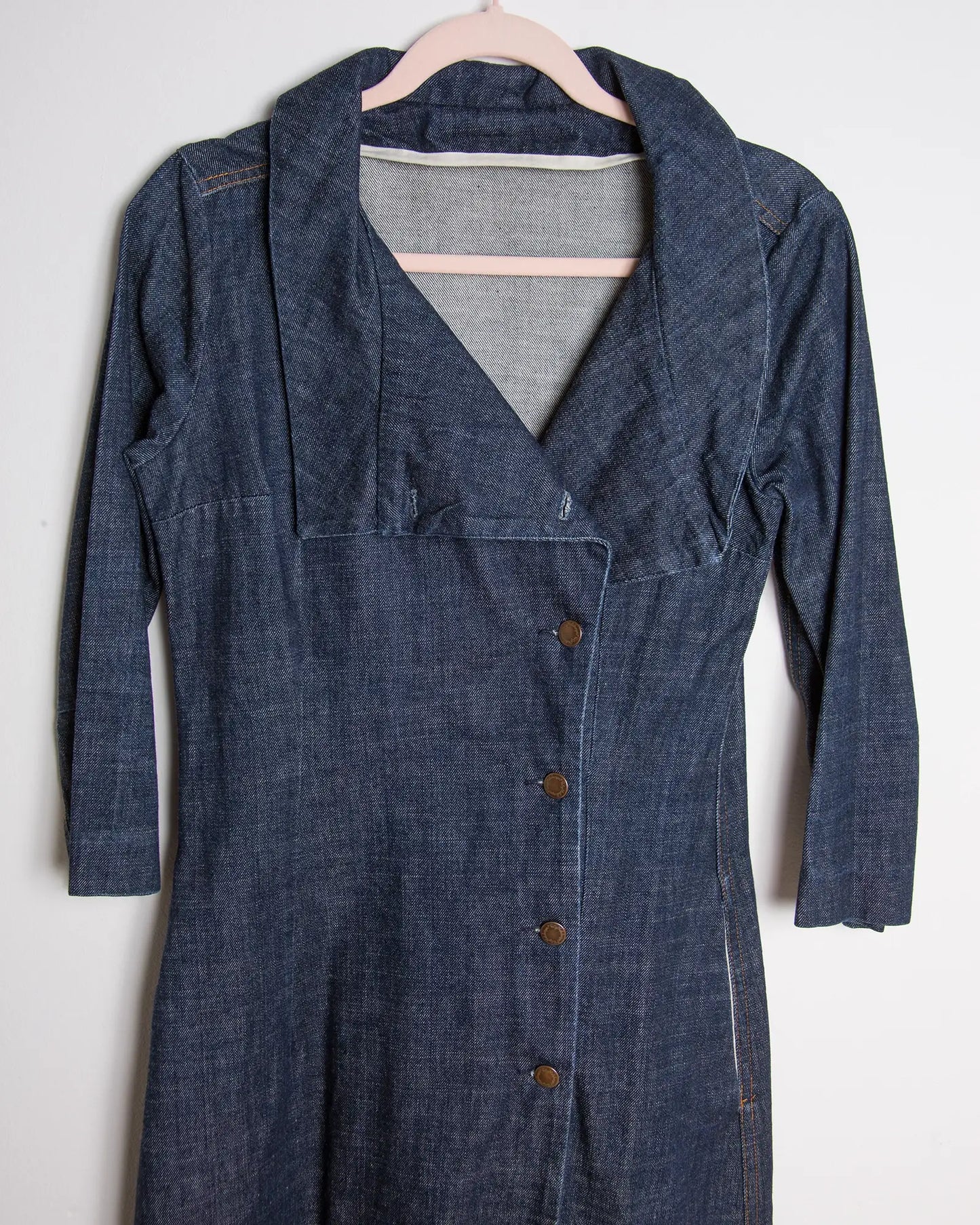Cappottino denim donna robe-manteau Patty Shelabarger S