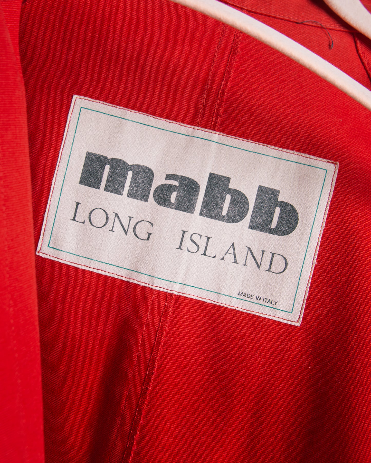 Trench rosso donna cotone taglia 42 – Made in Italy