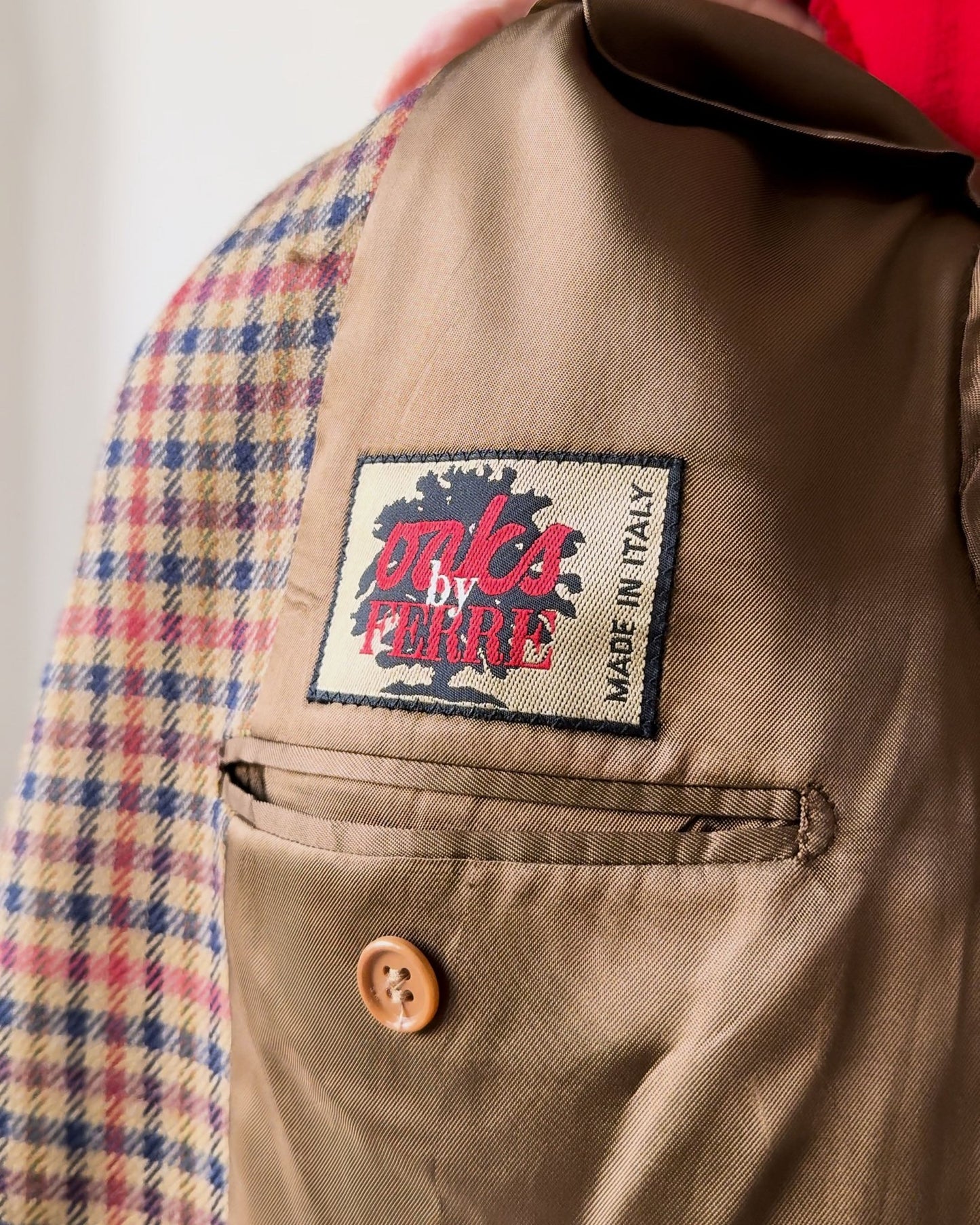 Blazer Vintage Oaks by Ferré - abbigliamento vintage Rivesty
