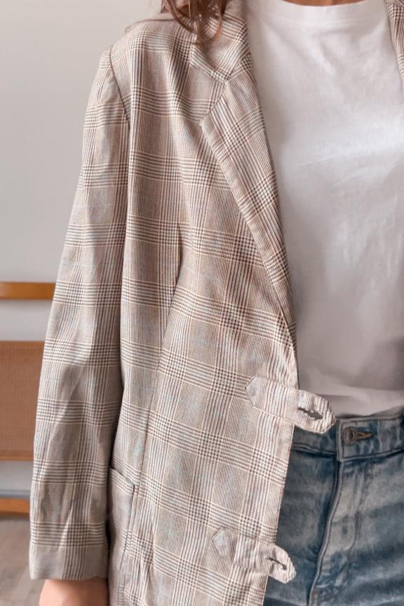 Blazer vintage sartoriale - abbigliamento vintage Rivesty