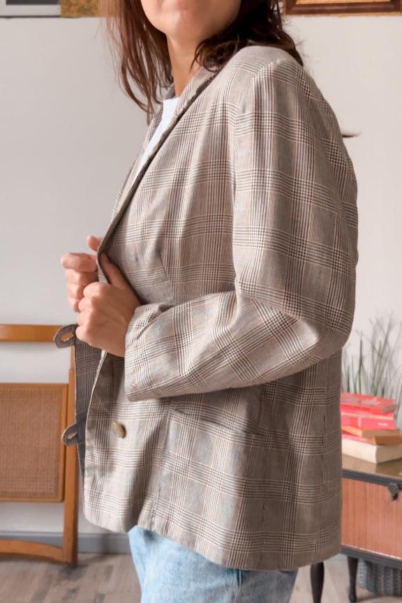 Blazer vintage sartoriale - abbigliamento vintage Rivesty