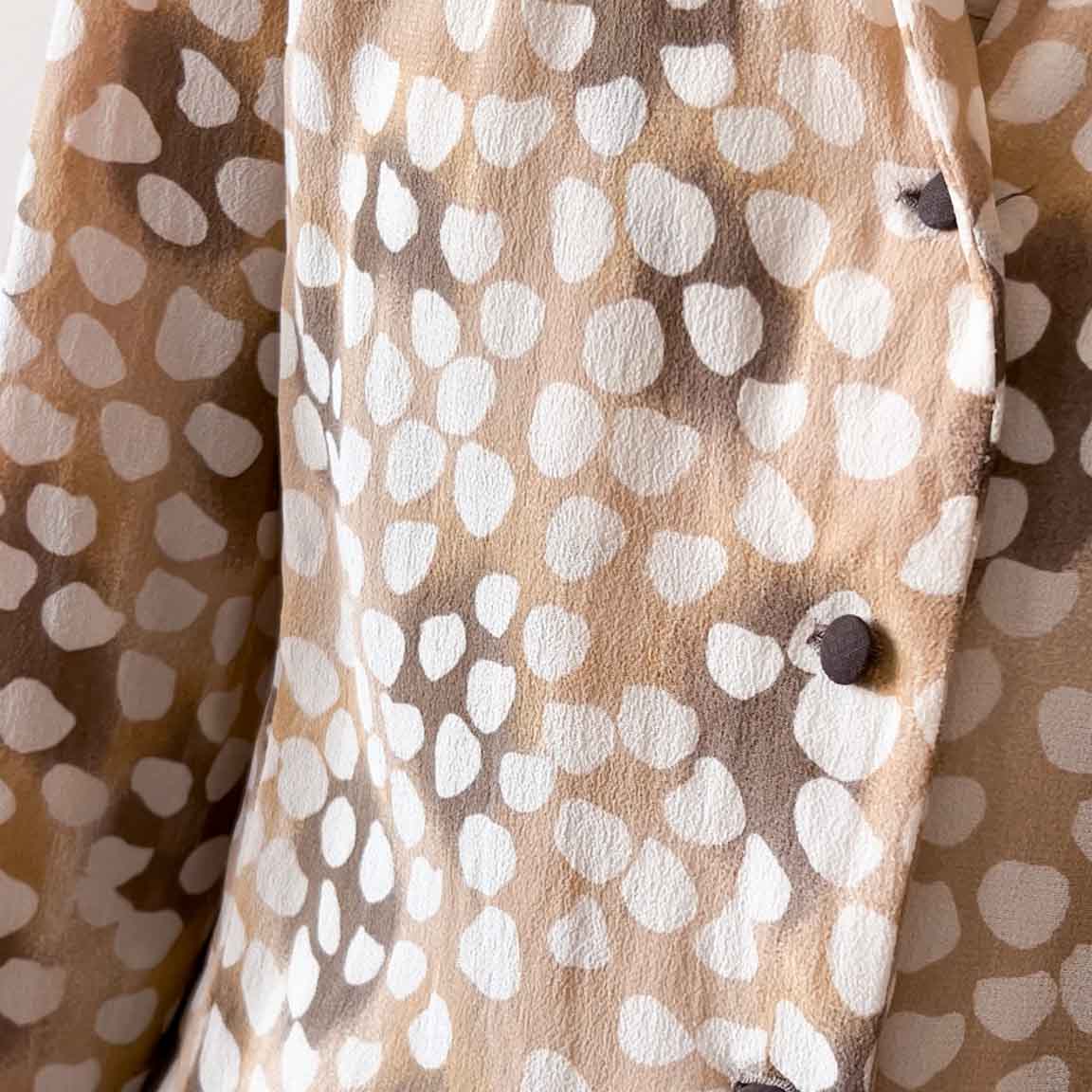 Camicetta vintage a pois - abbigliamento vintage Rivesty