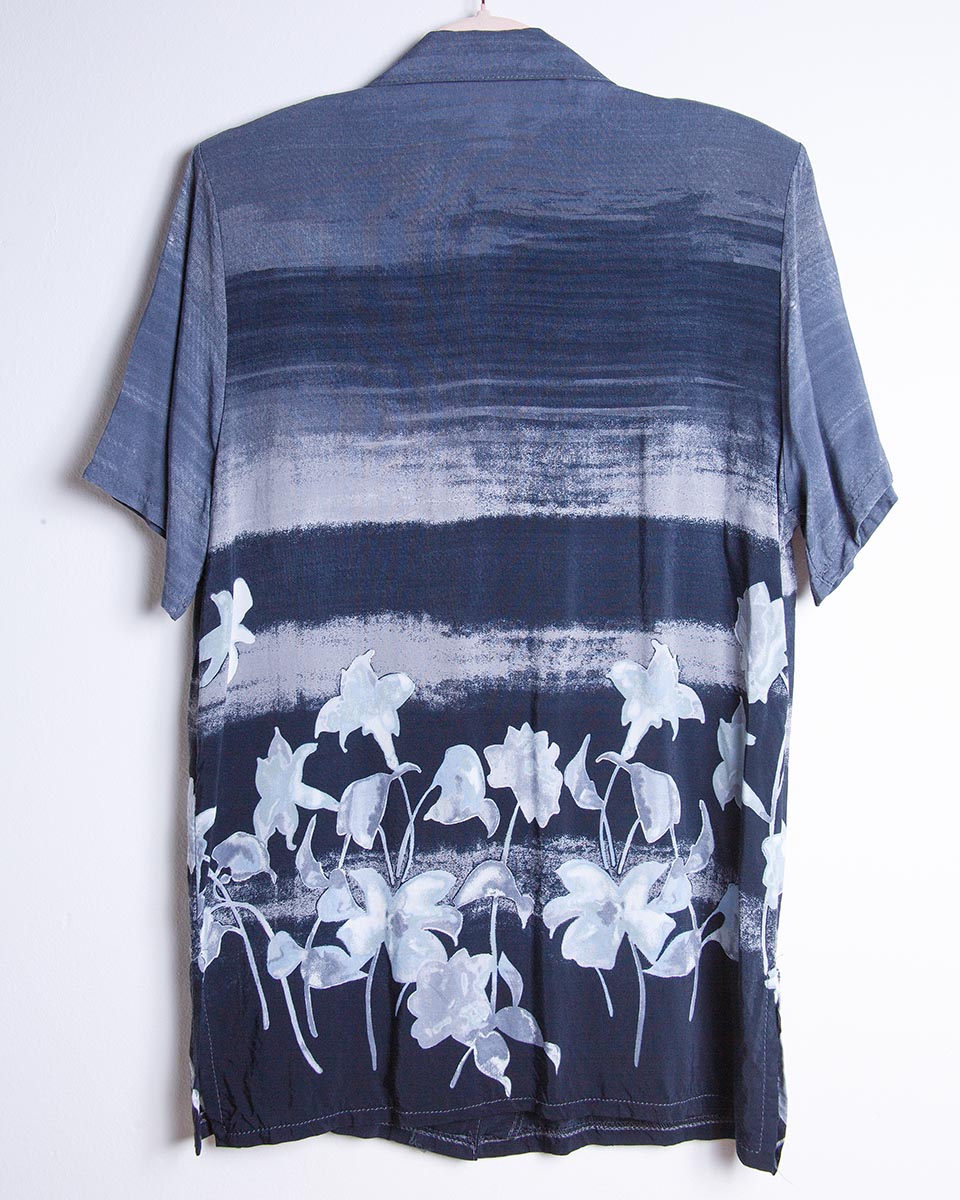 camicia vintage a fiori Oxyd retro