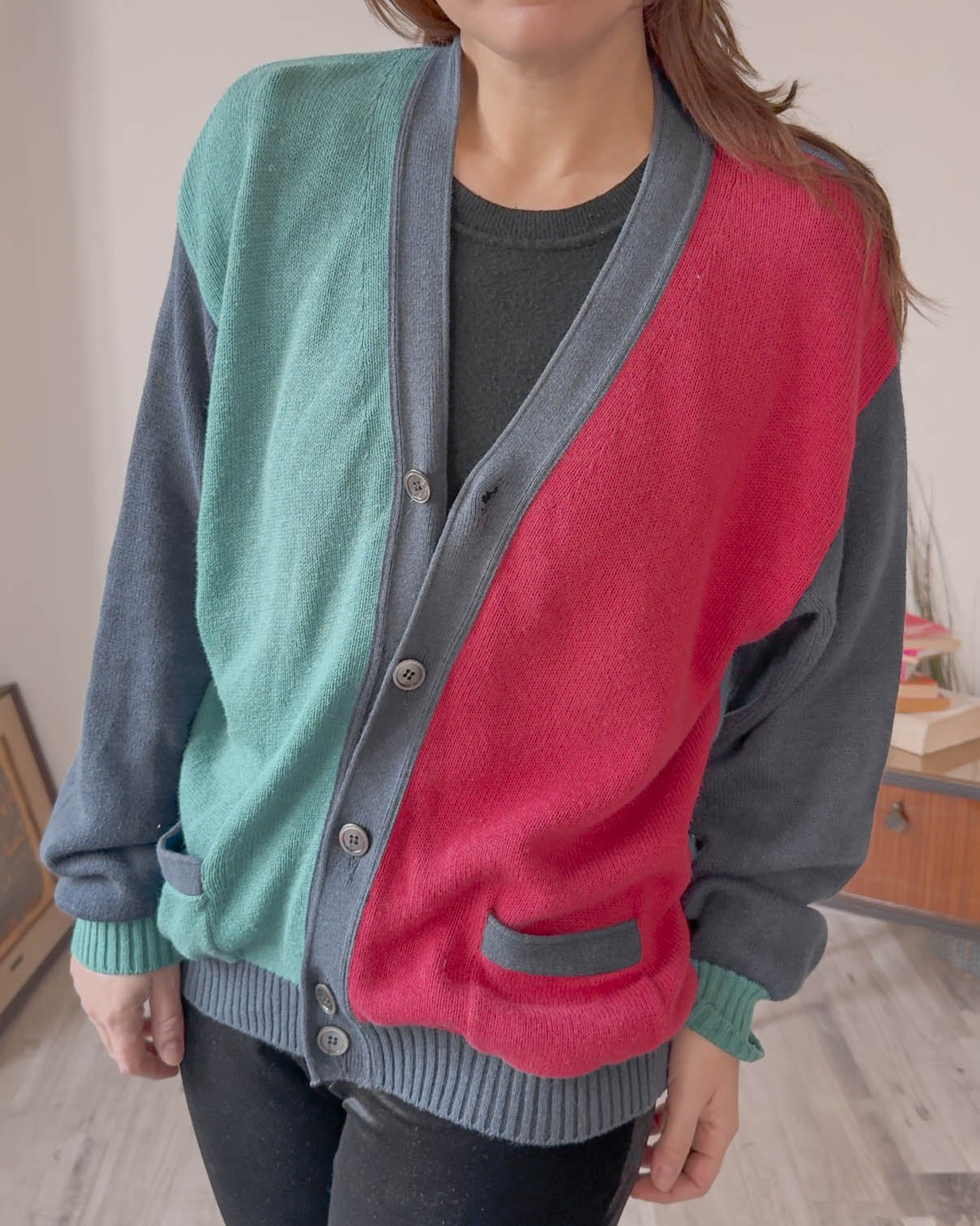 Cardigan Vintage Andrea Fenzi - abbigliamento vintage Rivesty
