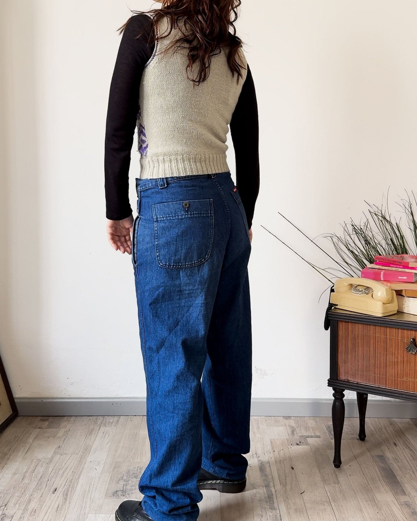Gilet Vintage in Lana – Nordic Chic - abbigliamento vintage Rivesty