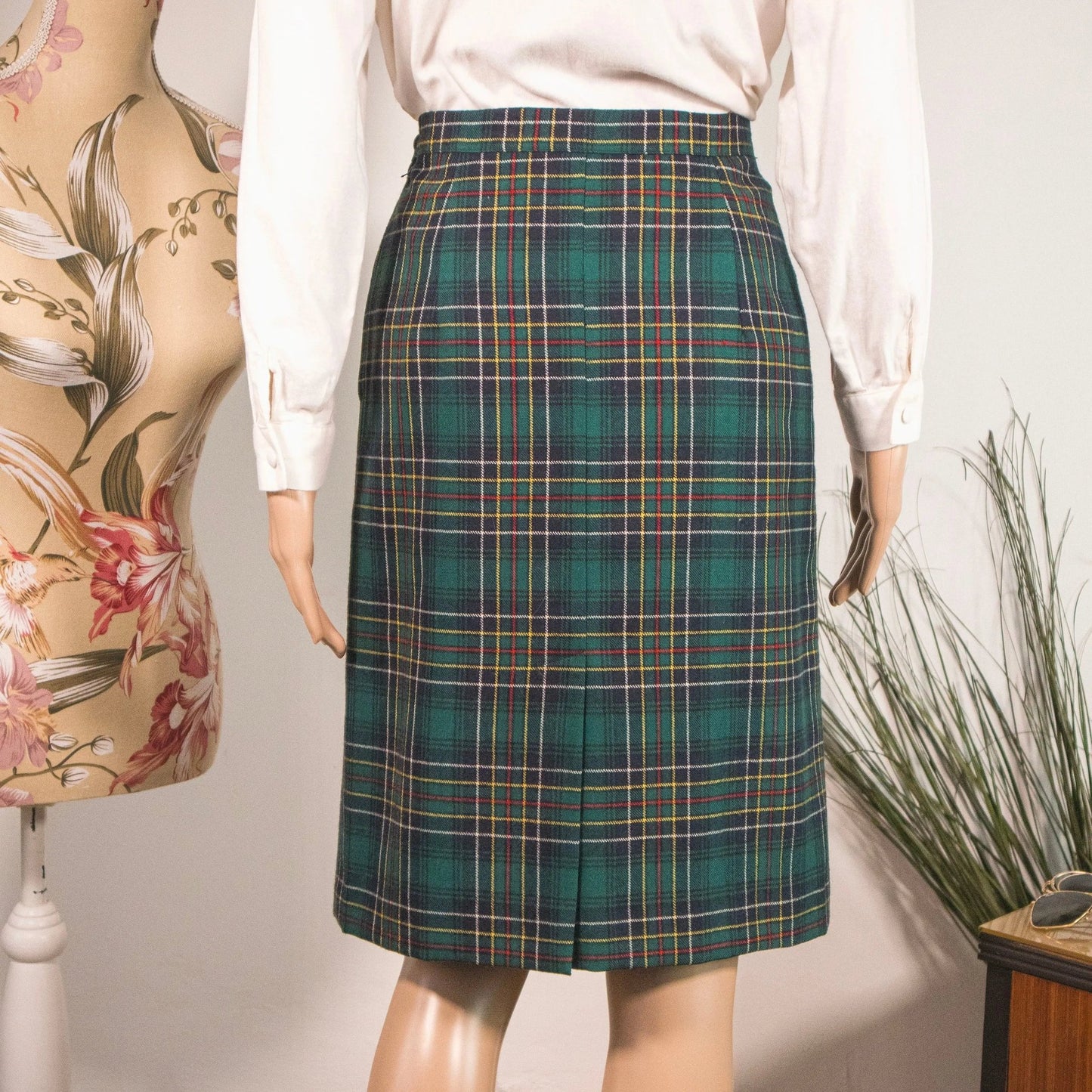 Gonna vintage scozzese - abbigliamento vintage Rivesty
