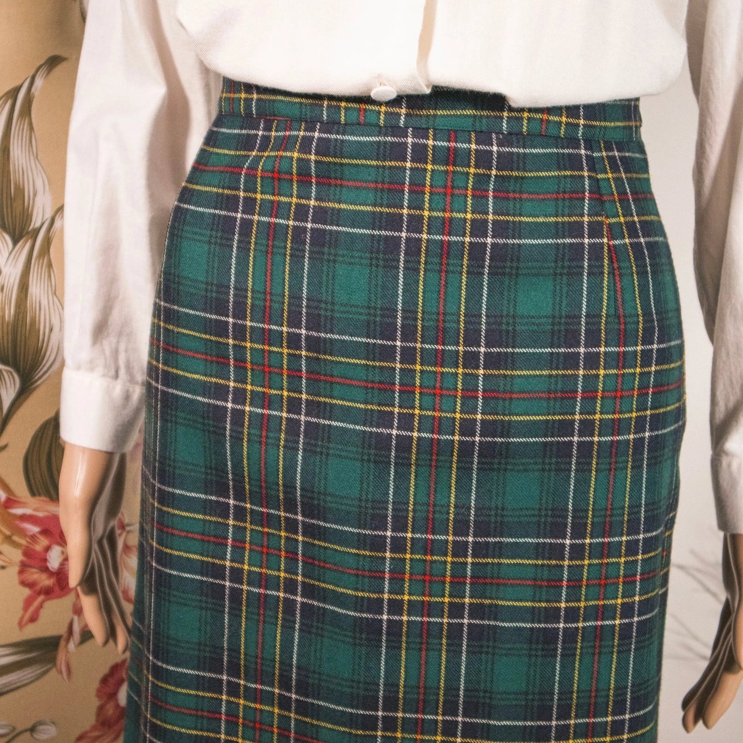 Gonna vintage scozzese - abbigliamento vintage Rivesty