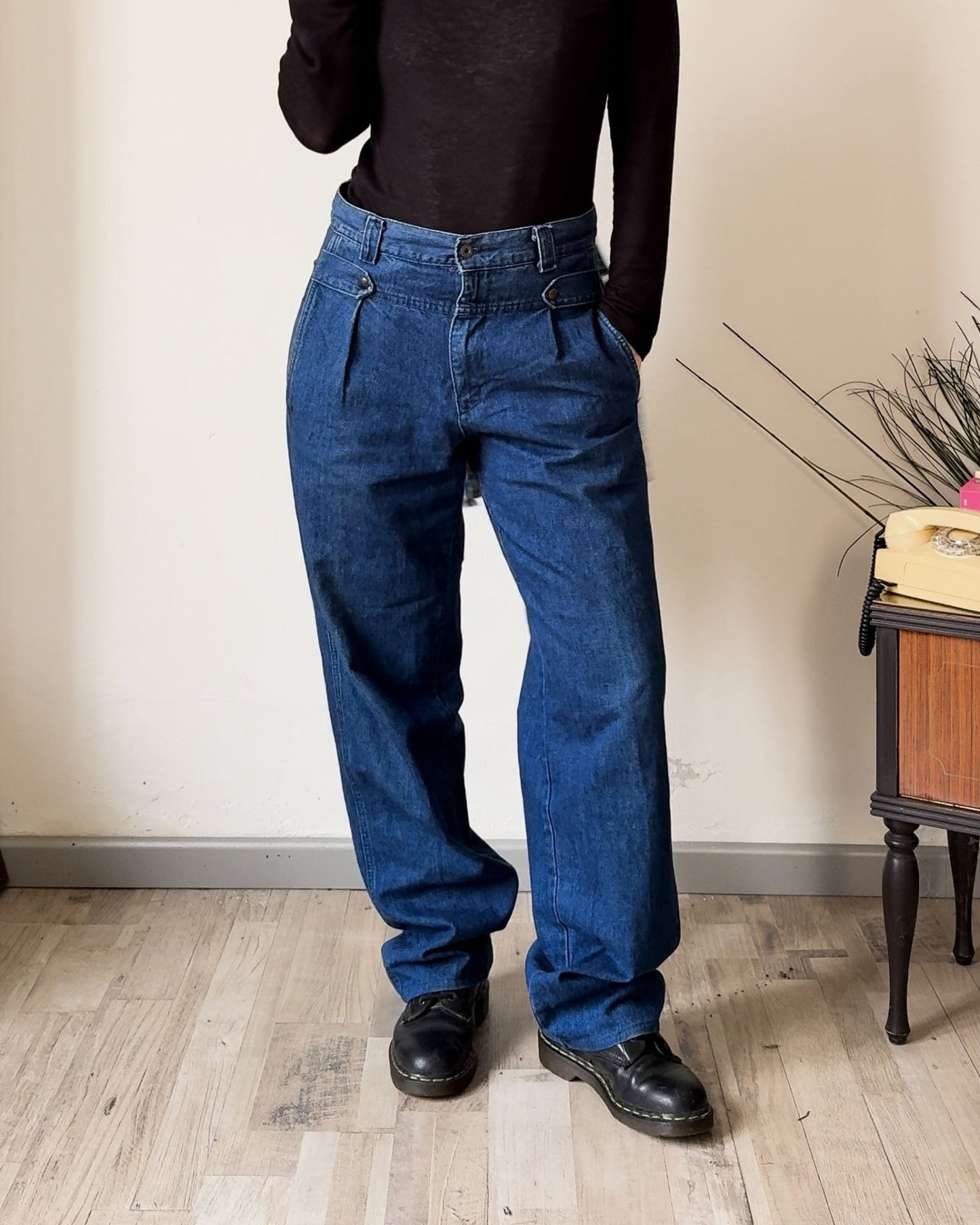 Jeans Vintage a Gamba Larga – Carrera - abbigliamento vintage Rivesty
