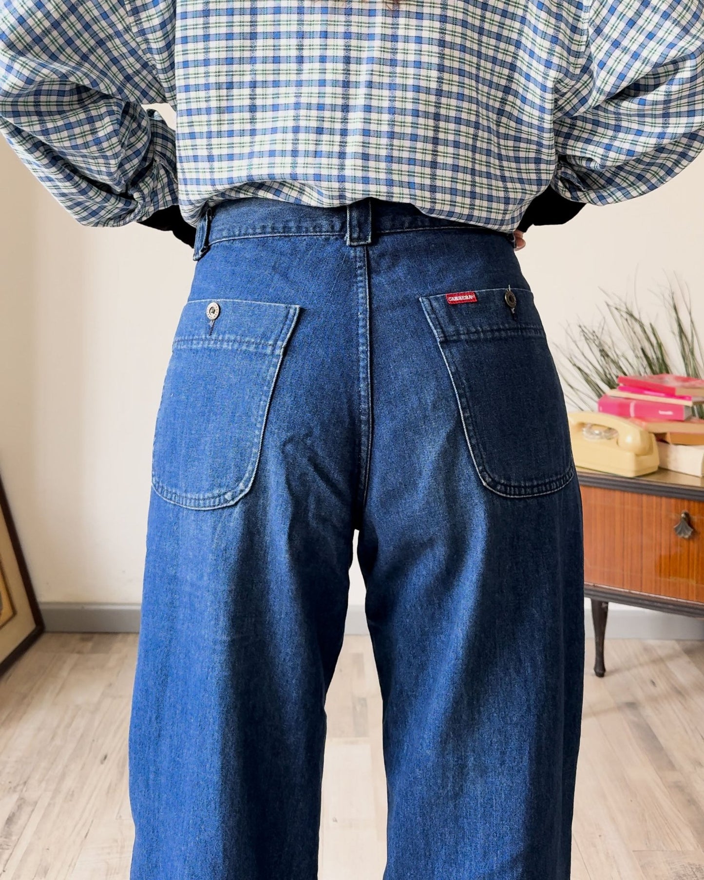 Jeans Vintage a Gamba Larga – Carrera - abbigliamento vintage Rivesty