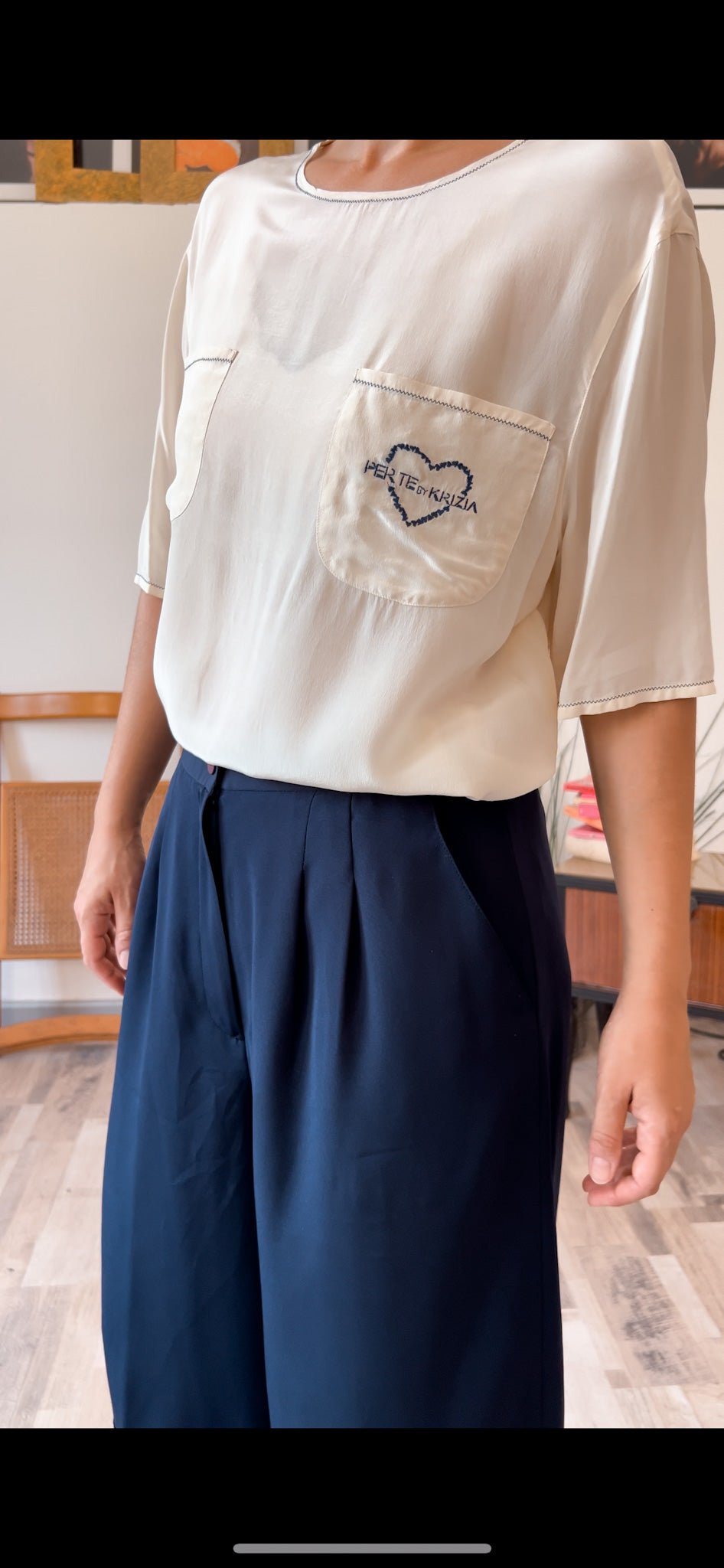 Maglia vintage seta Per Te by Krizia