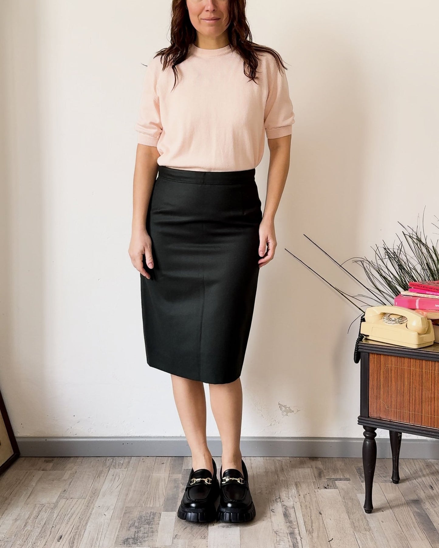 Maglia Vintage Rosa Cipria – La Maglia di Lana - abbigliamento vintage Rivesty