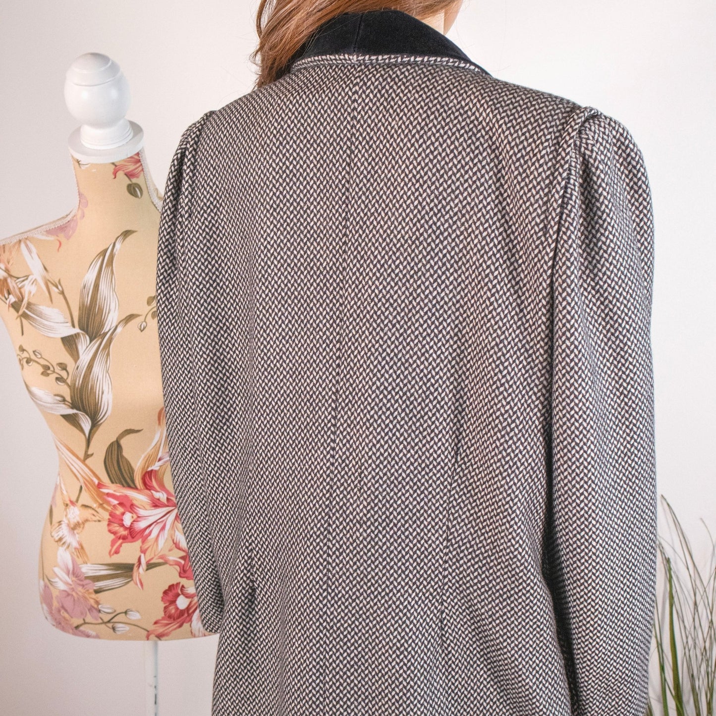 Spolverino cappotto vintage Luisa Spagnoli - abbigliamento vintage Rivesty