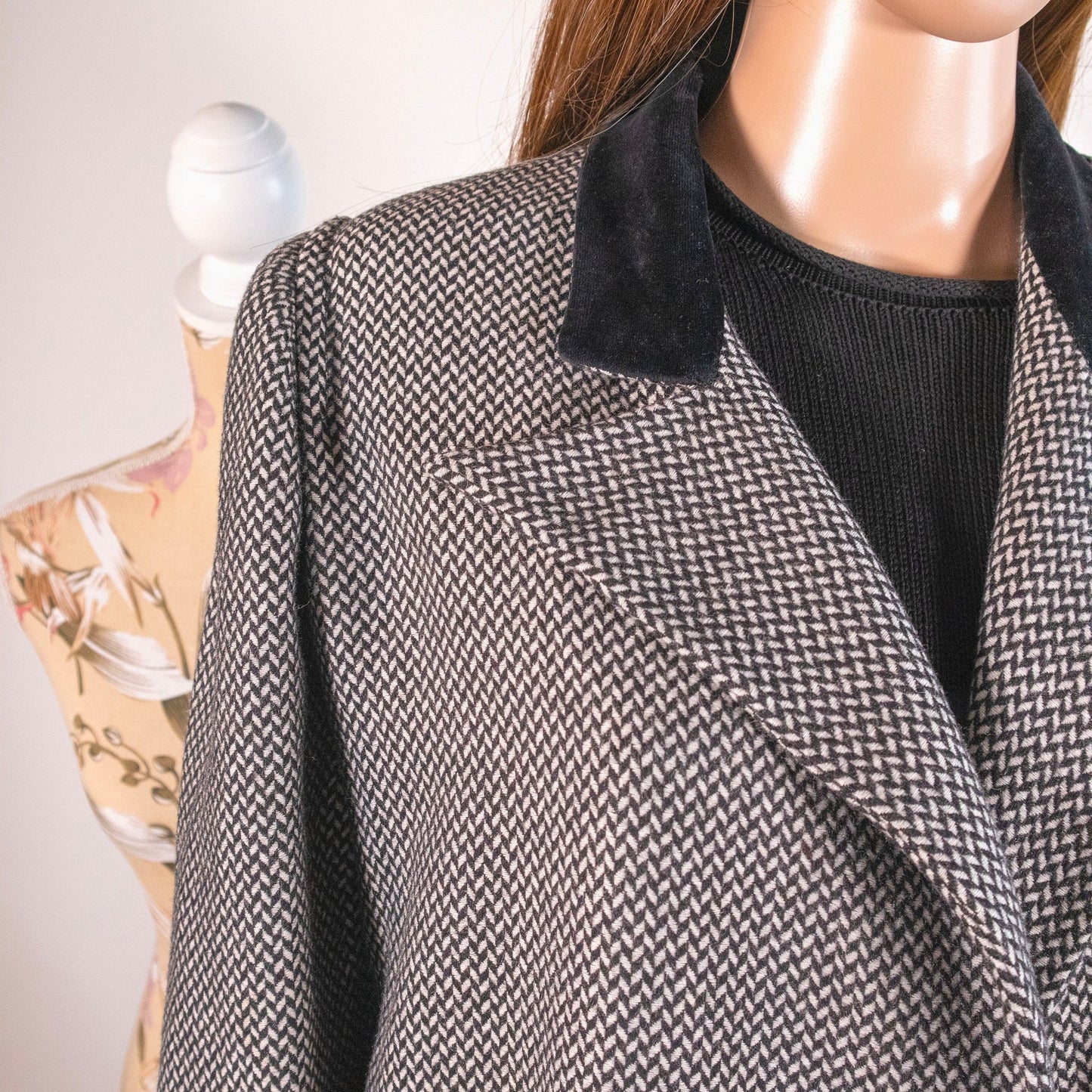 Spolverino cappotto vintage Luisa Spagnoli - abbigliamento vintage Rivesty