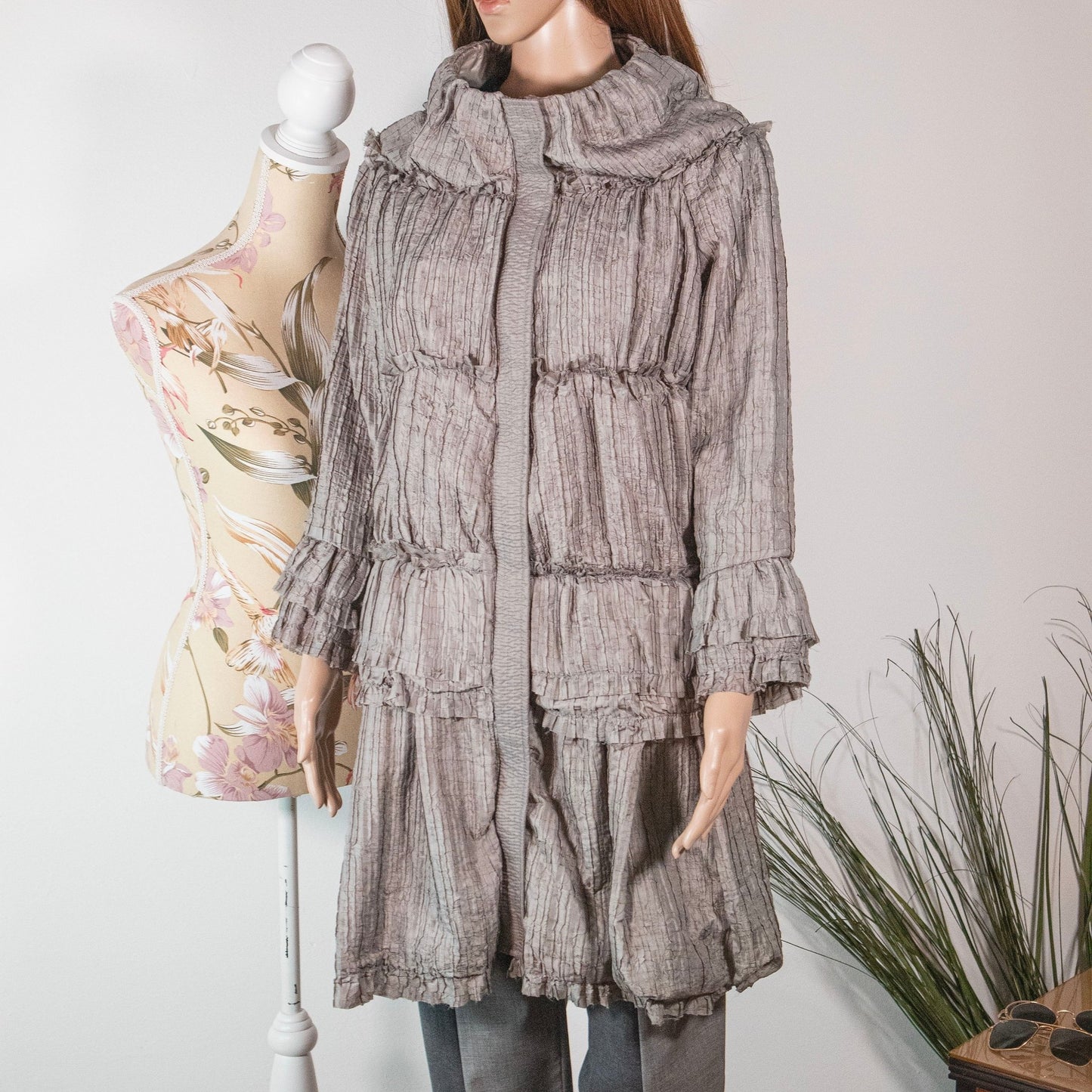 Spolverino grigio Ermanno Scervino - abbigliamento vintage Rivesty