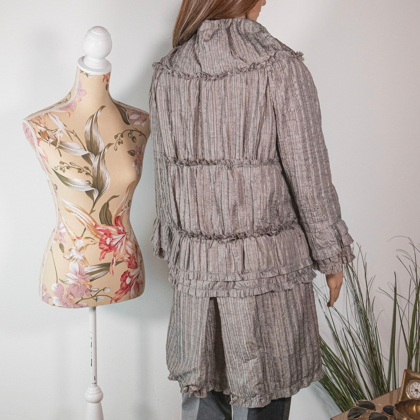 Spolverino grigio Ermanno Scervino - abbigliamento vintage Rivesty
