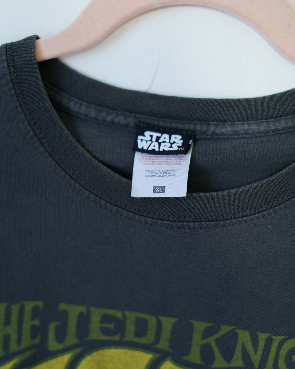 T-shirt Star Wars Yoda XL unisex – 100% cotone, edizione Jedi Knights - abbigliamento vintage Rivesty