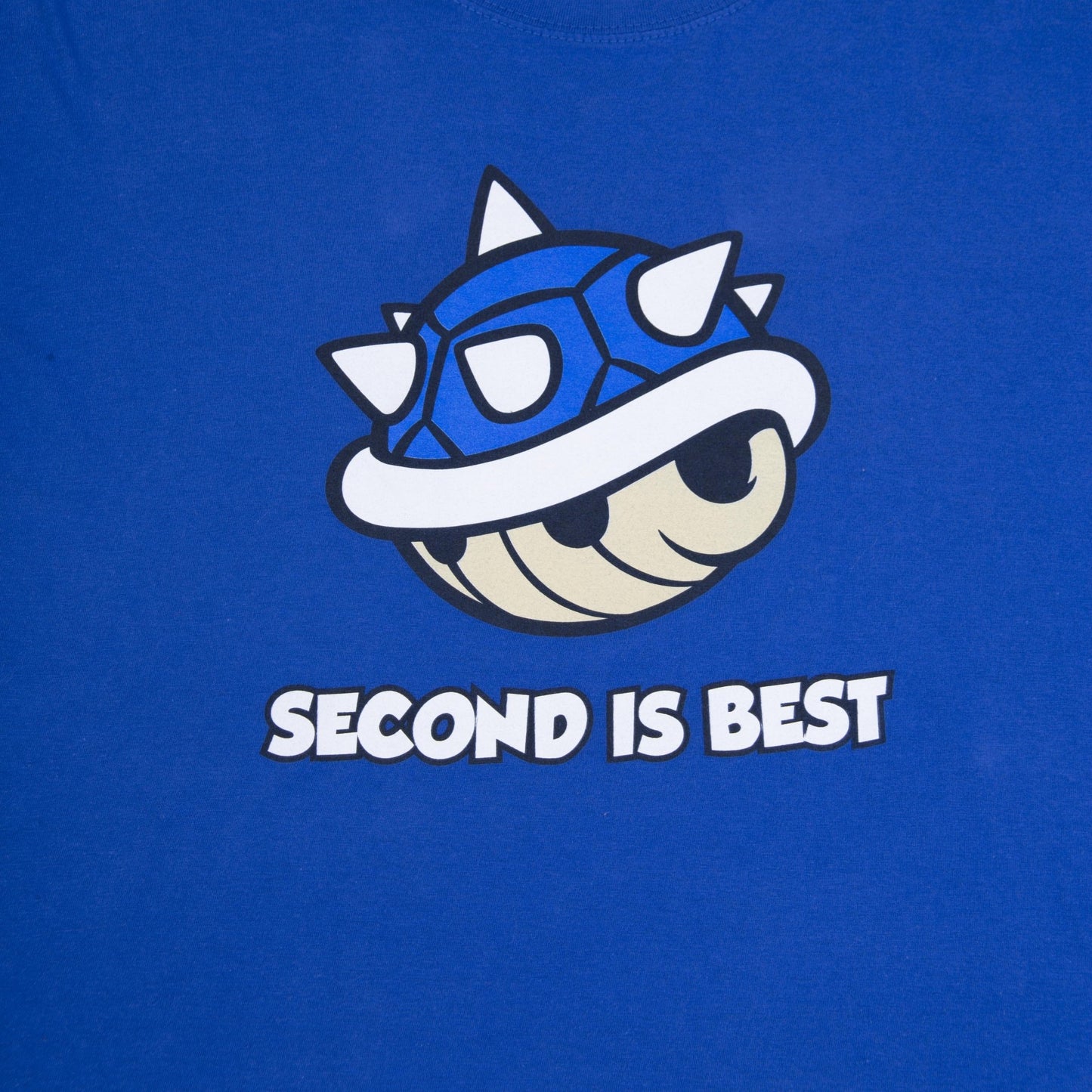 Tshirt Mario Kart, Super Mario Second is best - abbigliamento vintage Rivesty