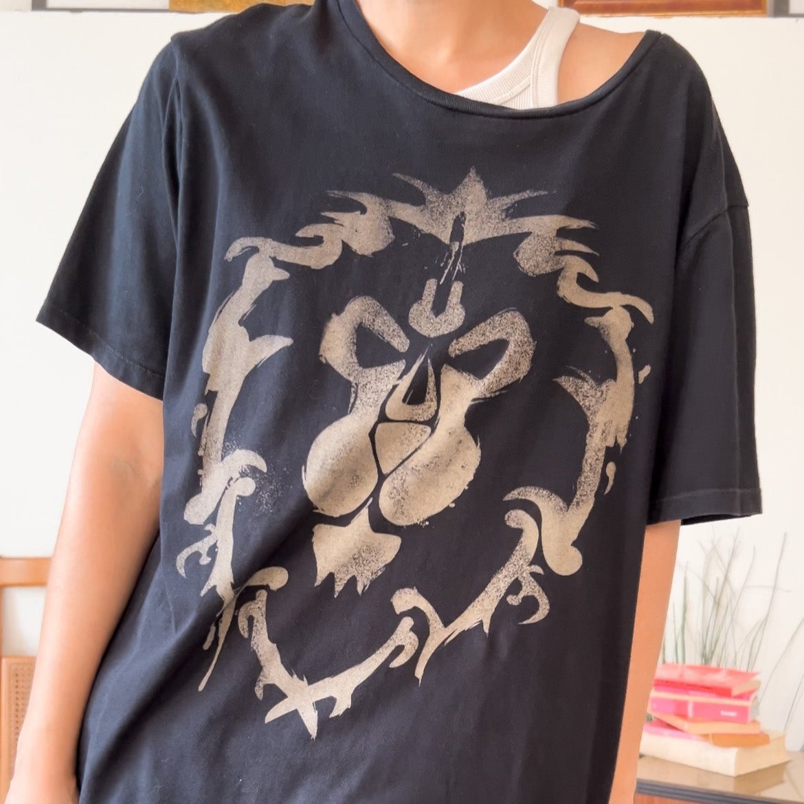 Tshirt World of Warcraft Danger Alliance XXL - abbigliamento vintage Rivesty