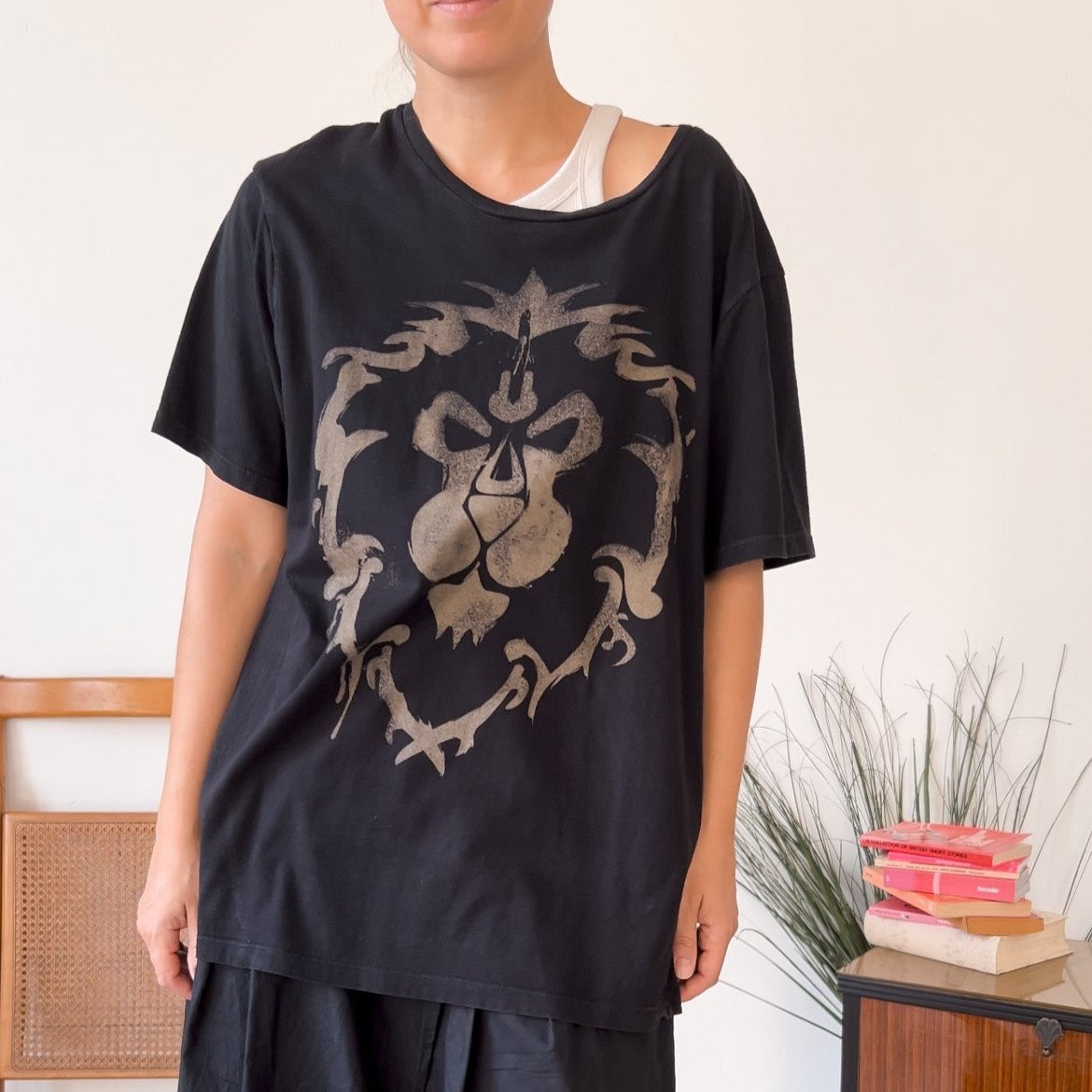 Tshirt World of Warcraft Danger Alliance XXL - abbigliamento vintage Rivesty