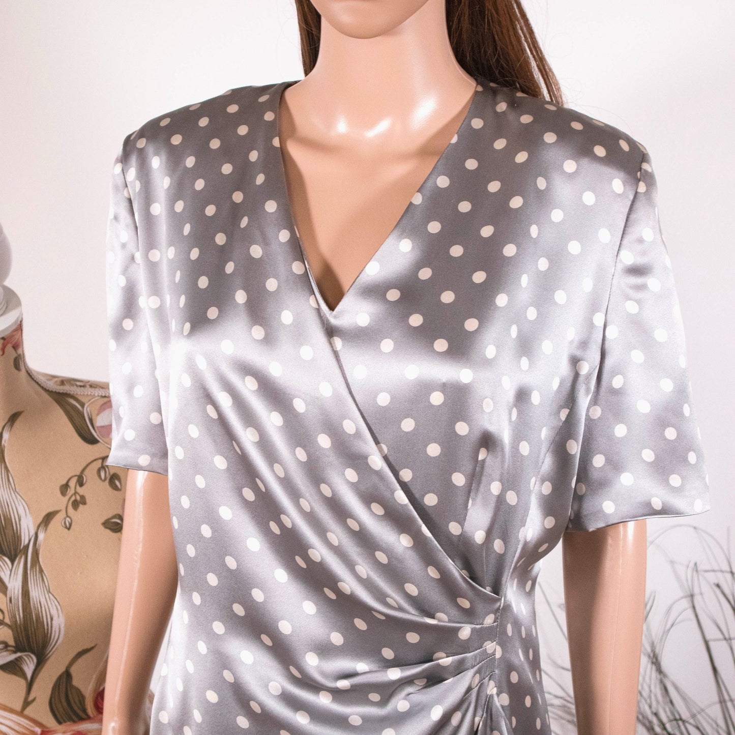 Vestito Escada 100% seta - abbigliamento vintage Rivesty