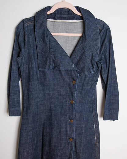 Cappottino denim donna robe-manteau Patty Shelabarger S
