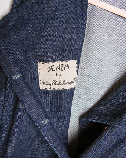 Cappottino denim donna robe-manteau Patty Shelabarger S