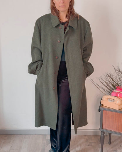 Cappotto vintage originale tirolese Loden Dolomiten Sportswear