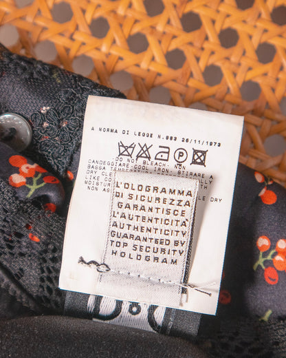 Abito in seta Dolce & Gabbana - abbigliamento vintage Rivesty
