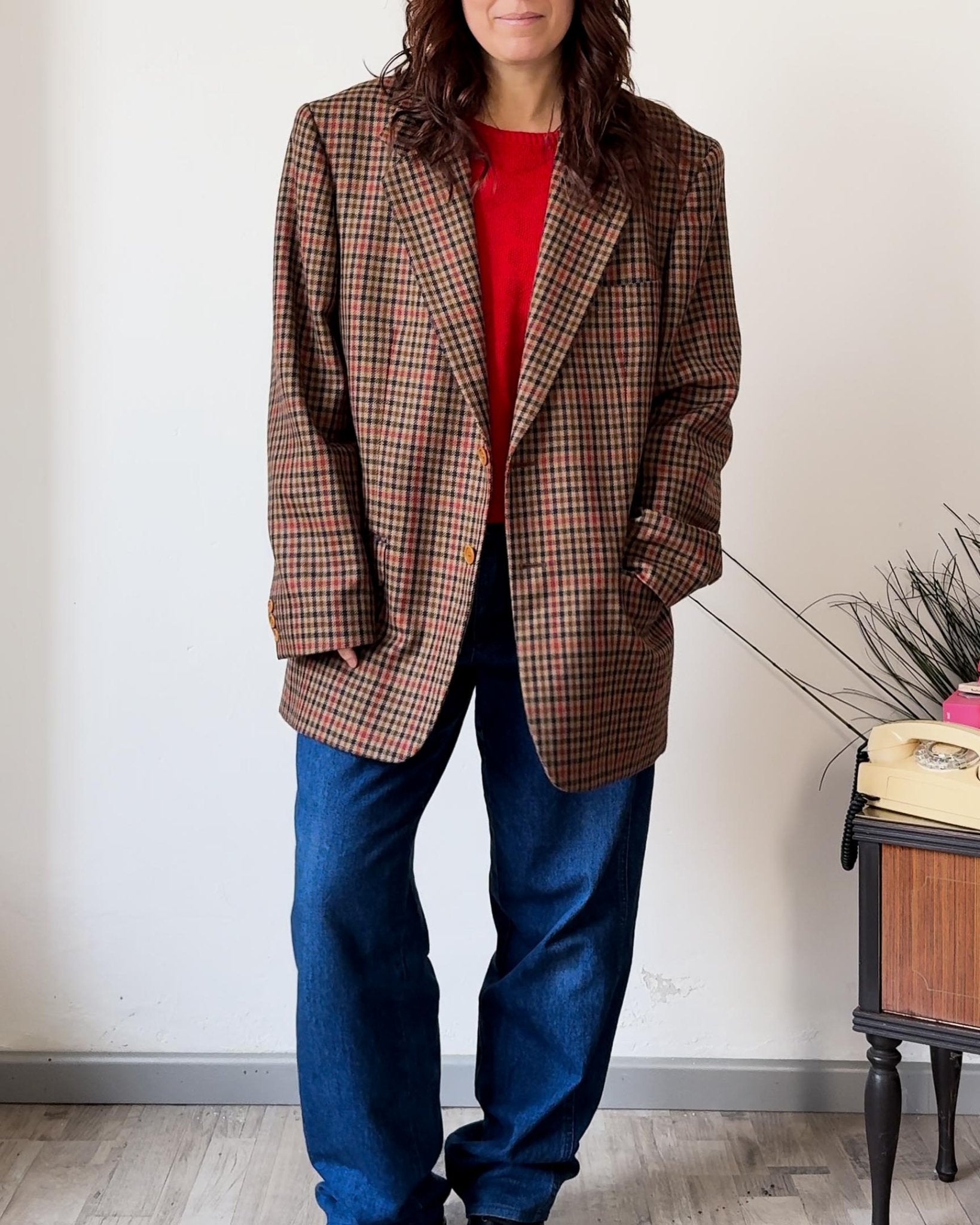 Blazer Vintage Oaks by Ferré - abbigliamento vintage Rivesty