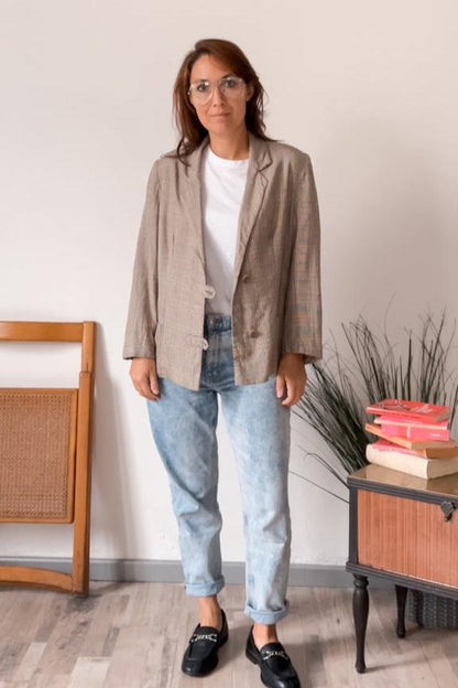 Blazer vintage sartoriale - abbigliamento vintage Rivesty