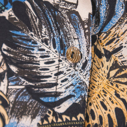Camicia vintage ‘80/90 fantasia floreale - abbigliamento vintage Rivesty