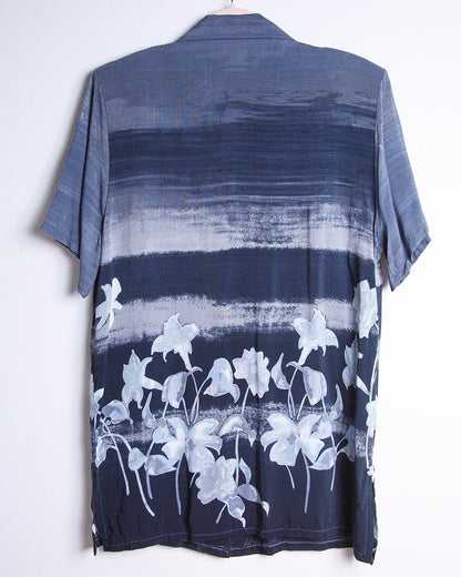 camicia vintage a fiori Oxyd retro