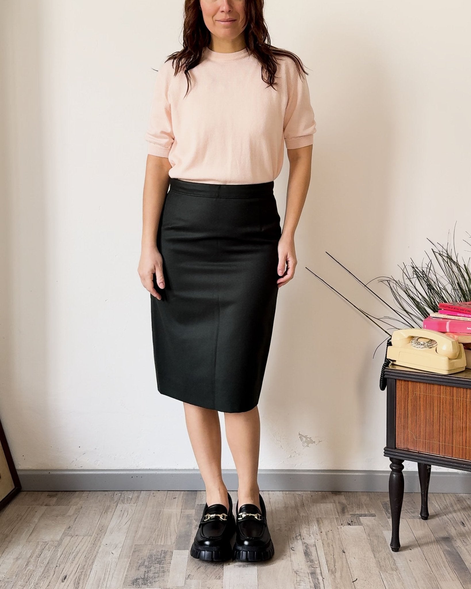 Maglia Vintage Rosa Cipria – La Maglia di Lana - abbigliamento vintage Rivesty