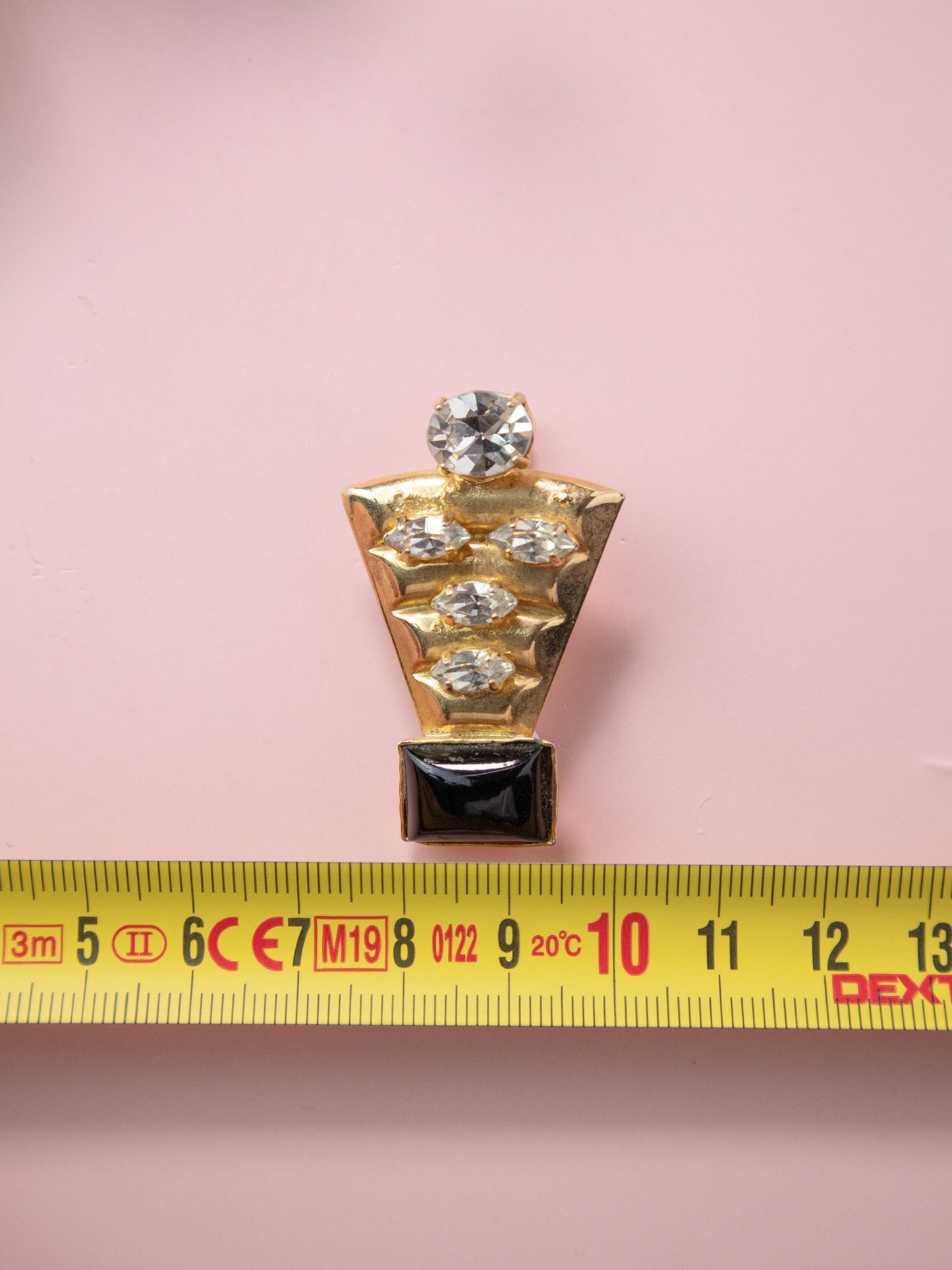 Orecchini geometrici in stile anni '20 per foro all'orecchio - abbigliamento vintage Rivesty