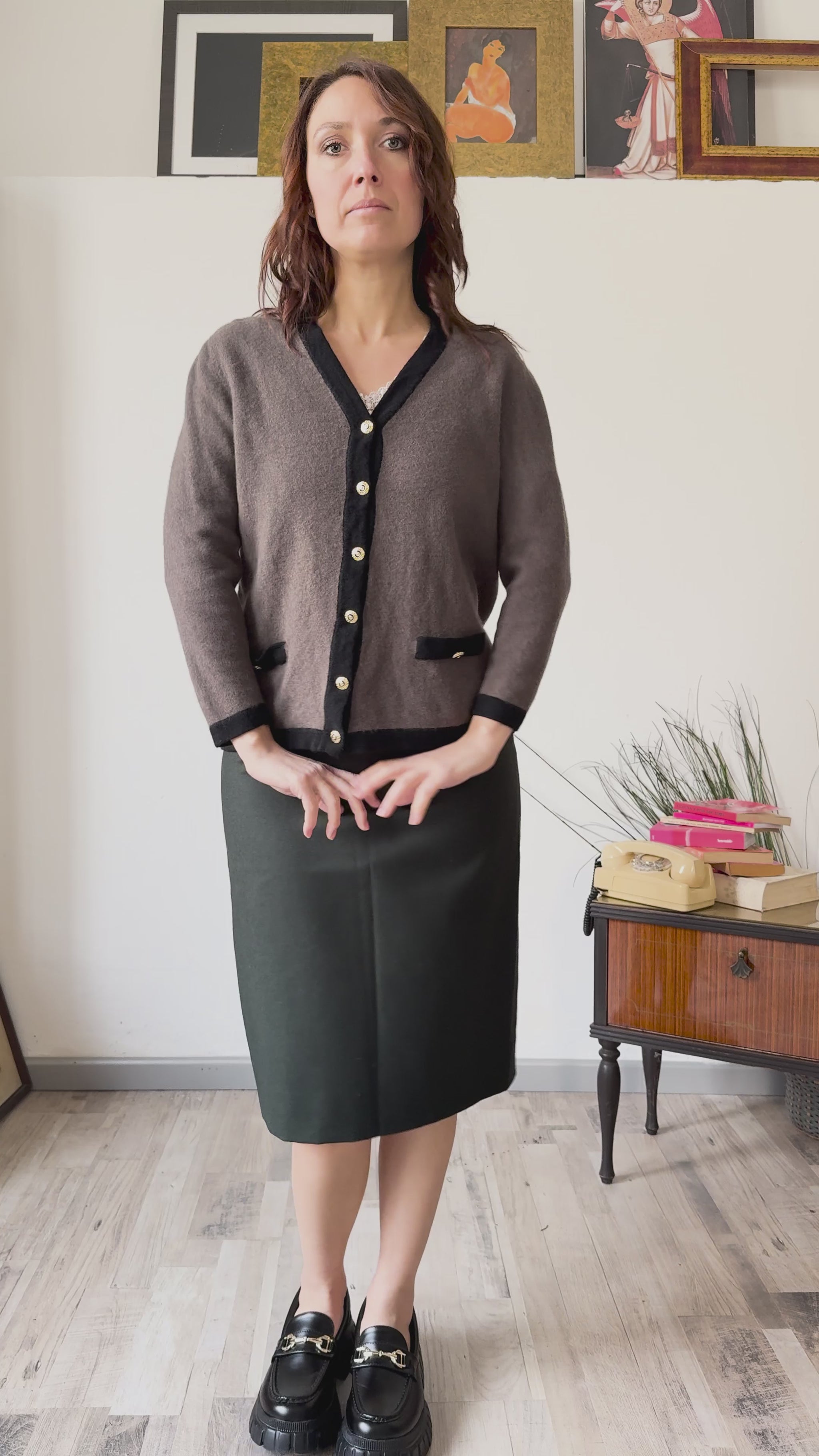 Cardigan Vintage Luisa Spagnoli – Eleganza senza tempo - Rivesty Vintage