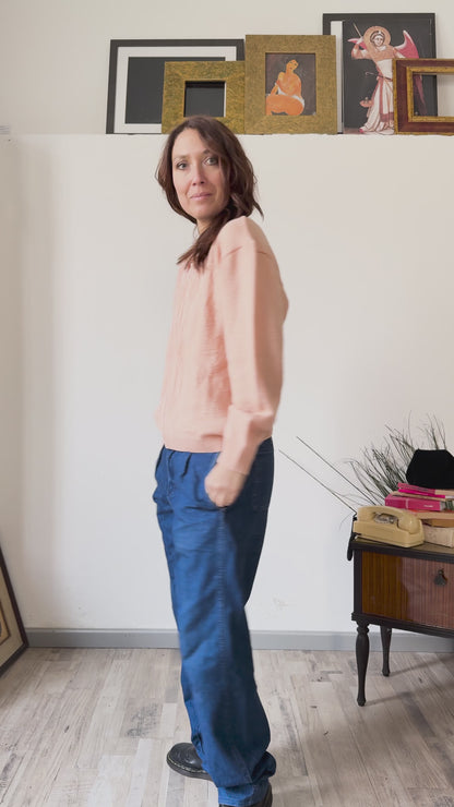 Maglia Vintage Rosa Salmone