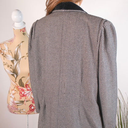 Spolverino cappotto vintage Luisa Spagnoli - abbigliamento vintage Rivesty
