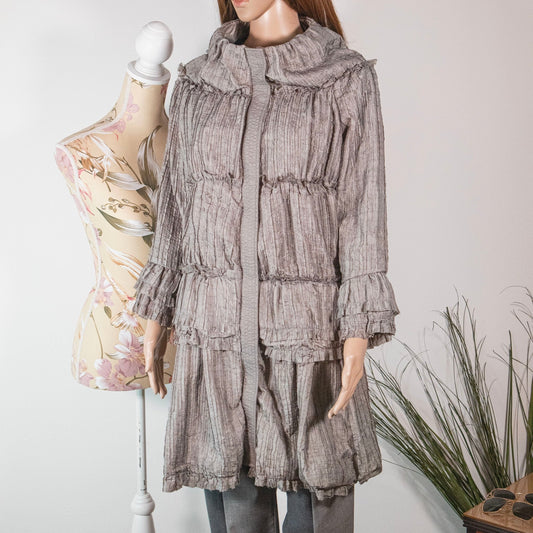 Spolverino grigio Ermanno Scervino - abbigliamento vintage Rivesty
