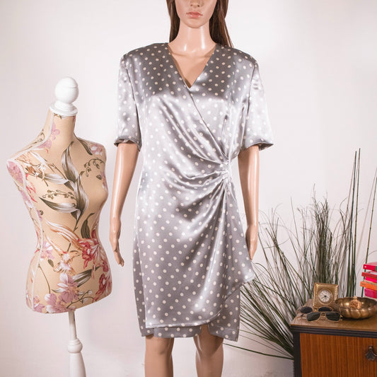 Vestito Escada 100% seta - abbigliamento vintage Rivesty